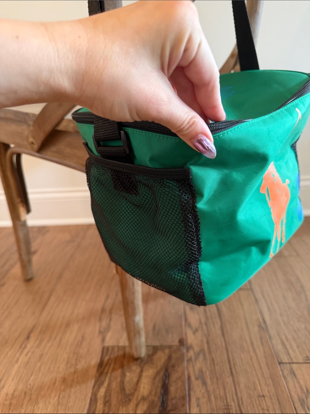 Ralph Lauren Green Lunchbox from the Big Pony Collection - Picture 4 of 5